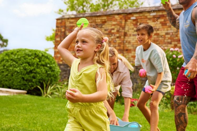 Produktbild: Bunch O Balloons - 6er Pack Wiederverwendbare Wasserballoons - Wasserbomben