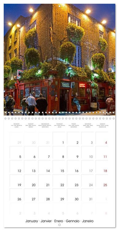 Produktbild: Places to visit in Ireland (Wall Calendar 2026 12 &times; 12 Inch) CALVENDO 12 Month Wall Calendar