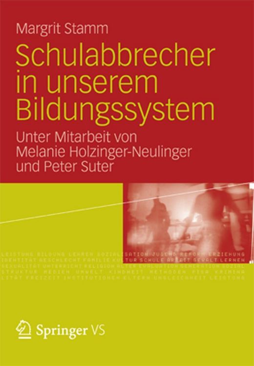 Produktbild: Schulabbrecher in unserem Bildungssystem