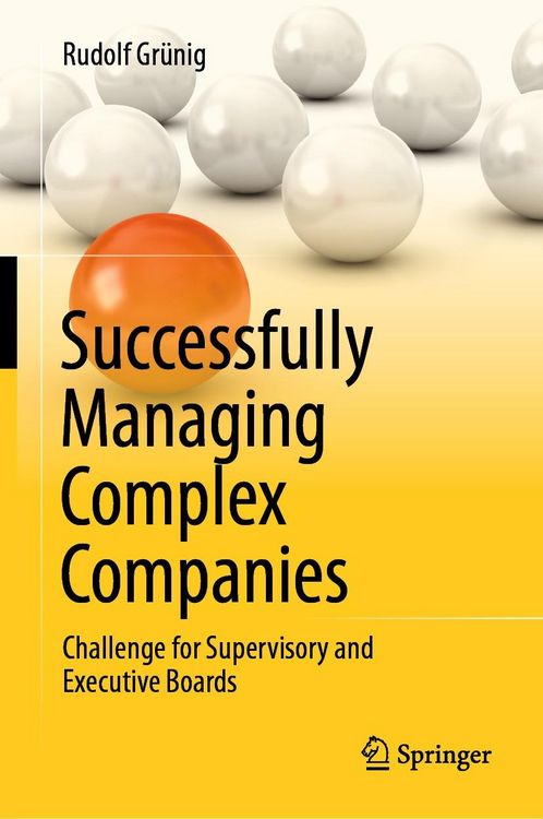 Produktbild: Successfully Managing Complex Companies