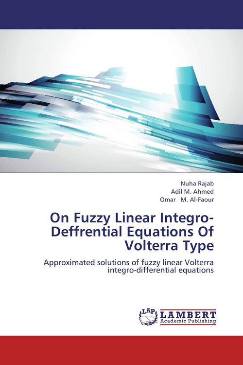 Produktbild: On Fuzzy Linear Integro-Deffrential Equations Of Volterra Type