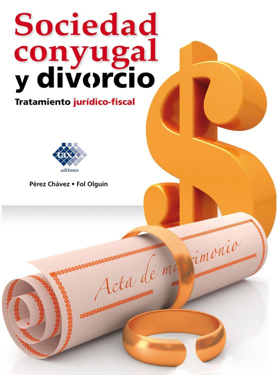 Produktbild: Sociedad conyugal y divorcio 2015