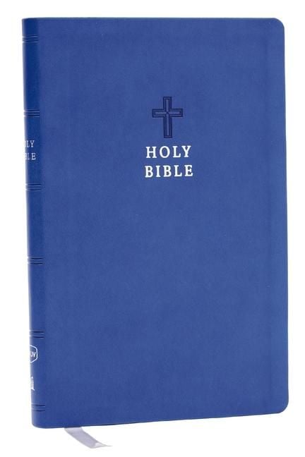 Produktbild: NKJV Holy Bible, Value Ultra Thinline, Blue Leathersoft, Red Letter, Comfort Print