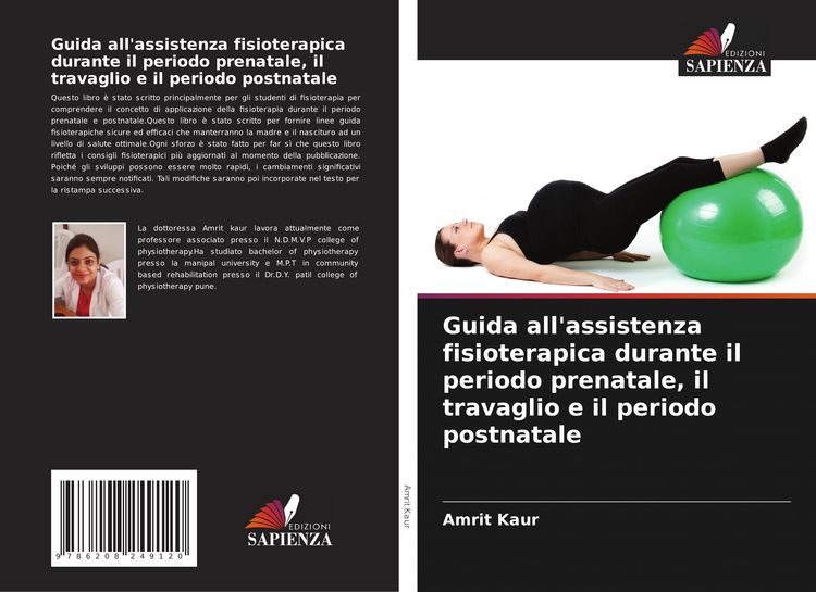 Produktbild: Guida all'assistenza fisioterapica durante il periodo prenatale, il travaglio e il periodo postnatale