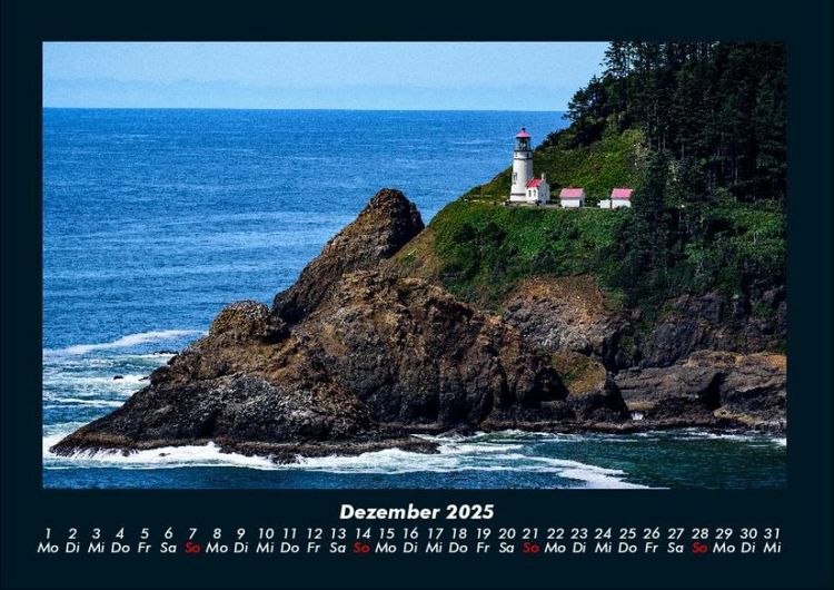 Produktbild: Landschaftskalender 2025 Fotokalender DIN A4
