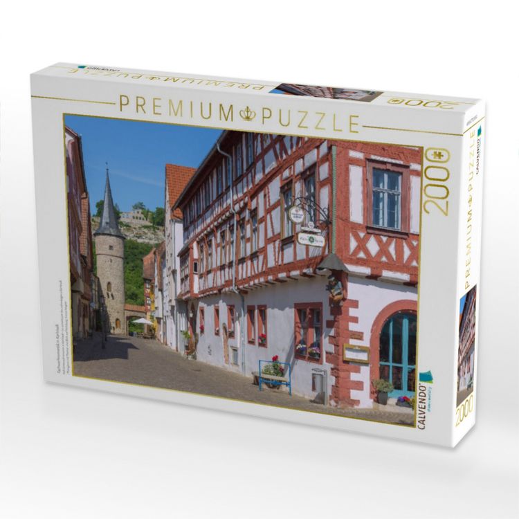 Produktbild: CALVENDO Puzzle Fachwerkromantik in Karlstadt | 2000 Teile Lege-Gr&ouml;&szlig;e 90x67cm Foto-Puzzle f&uuml;r gl&uuml;ckliche Stunden