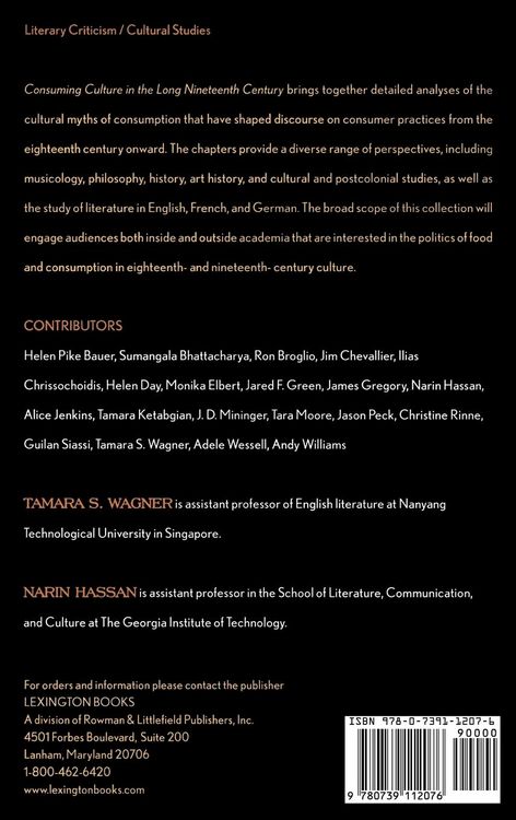 Produktbild: Consuming Culture in the Long Nineteenth Century