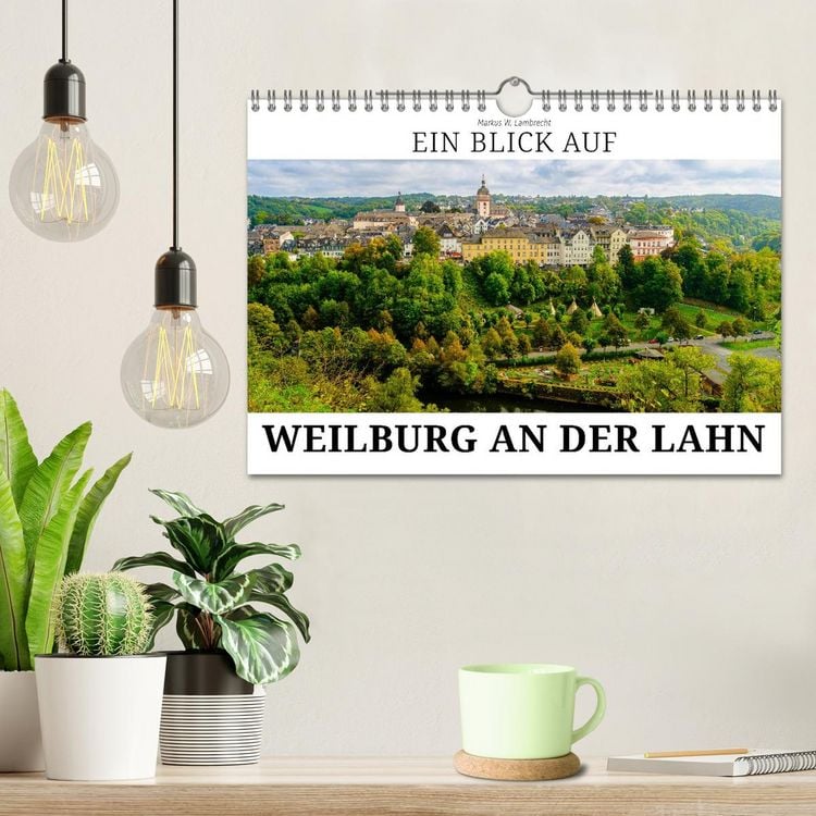 Produktbild: Ein Blick auf Weilburg an der Lahn (Wandkalender 2026 DIN A4 quer), CALVENDO Monatskalender
