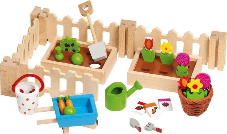 Produktbild: Goki Accessoires Mein kleiner Garten, für die Puppenhäuser