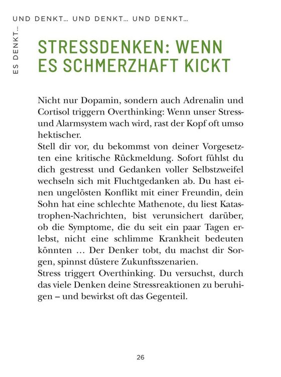Produktbild: Die 1-Minuten-Strategie gegen Overthinking