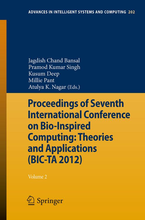 Produktbild: Proceedings of Seventh International Conference on Bio-Inspired Computing: Theories and Applications (BIC-TA 2012)