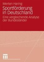Produktbild: Sportf&ouml;rderung in Deutschland
