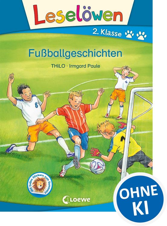 Produktbild: Lesel&ouml;wen 2. Klasse - Fu&szlig;ballgeschichten