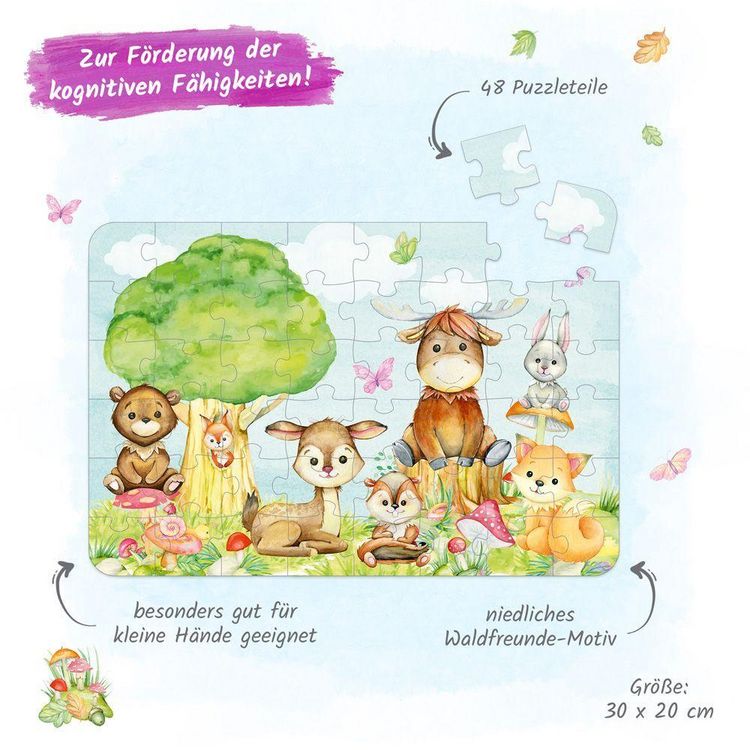 Produktbild: Tr&ouml;tsch Puzzle Waldfreunde