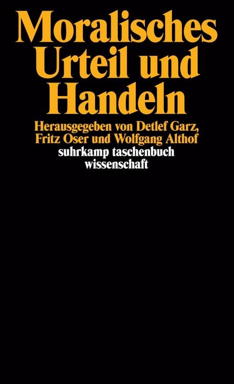 Produktbild: Moralisches Urteil und Handeln