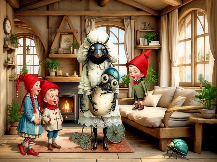 Produktbild: CALVENDO Puzzle Kinderstube | 2000 Teile Lege-Gr&ouml;&szlig;e 90x67cm Foto-Puzzle f&uuml;r gl&uuml;ckliche Stunden