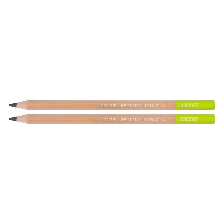 Produktbild: JOLLY Bleistift Graphit kinderfest HB Nr.2, 2er Set