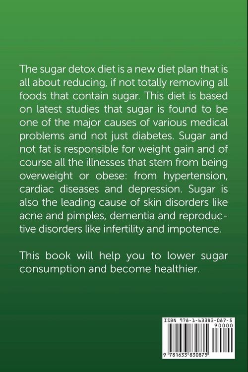 Produktbild: Sugar Detox Diet for Beginners (Lose Weight, Increase Your Energy and Look Younger)