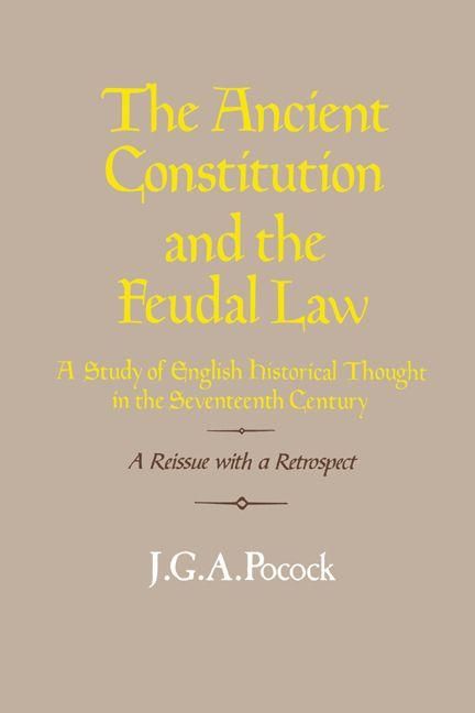Produktbild: The Ancient Constitution and the Feudal Law