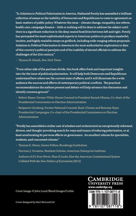 Produktbild: Solutions to Political Polarization in America