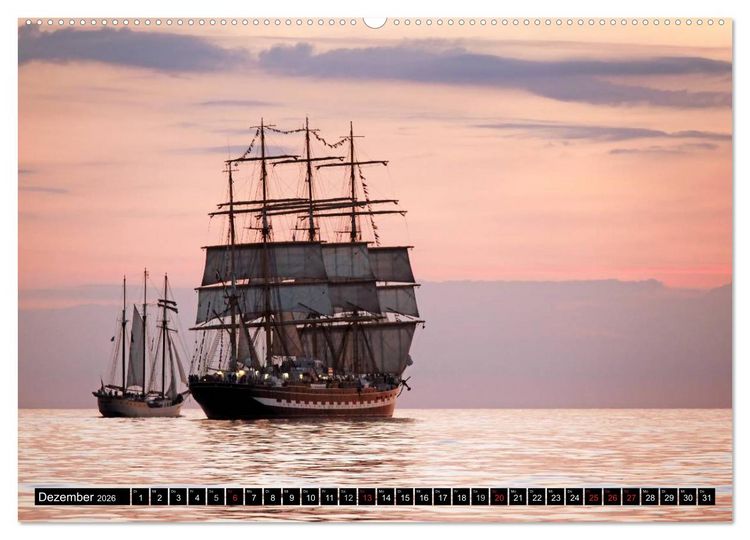 Produktbild: Hanse Sail (Wandkalender 2026 DIN A2 quer), CALVENDO Monatskalender
