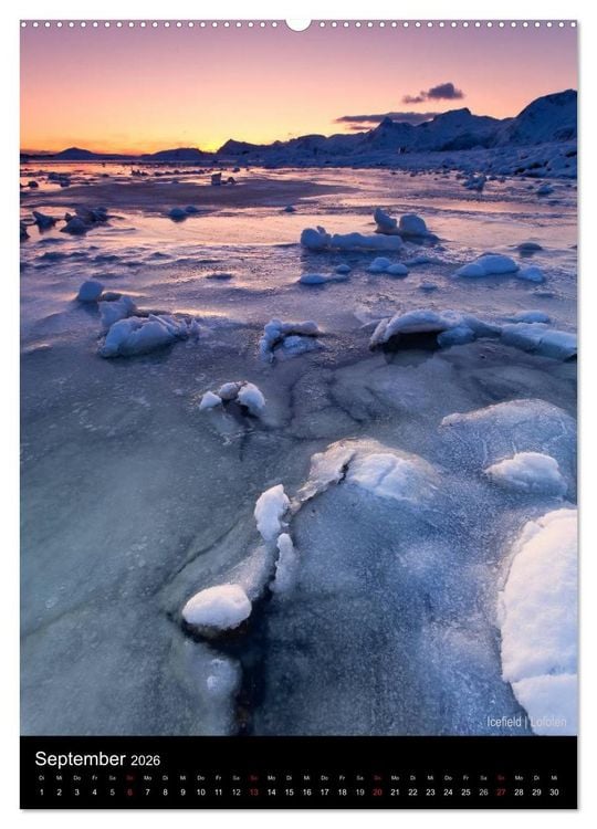 Produktbild: Northern Norway (hochwertiger Premium Wandkalender 2026 DIN A2 hoch), Kunstdruck in Hochglanz