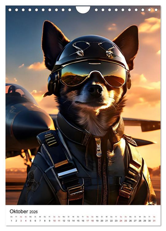 Produktbild: Chihuahua Karrieren (Wandkalender 2026 DIN A4 hoch), CALVENDO Monatskalender
