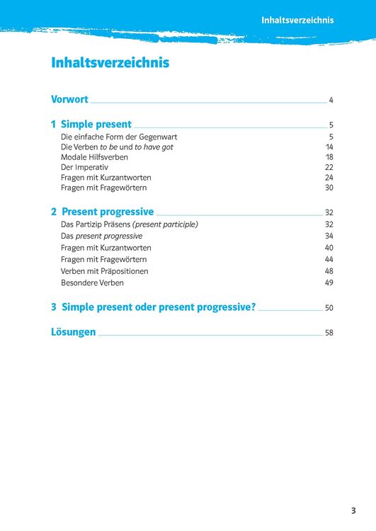 Produktbild: Klett 10-Minuten-Training Englisch Simple Present und Present Progressive 5. Klasse
