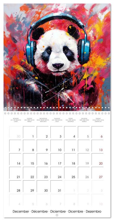 Produktbild: Animal Beats (Wall Calendar 2026 12 &times; 12 Inch) CALVENDO 12 Month Wall Calendar