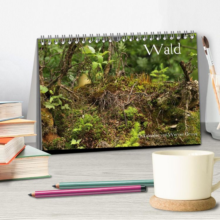 Produktbild: Wald (Tischkalender 2026 DIN A5 quer), CALVENDO Monatskalender