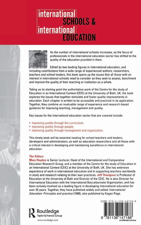 Produktbild: International Schools and International Education