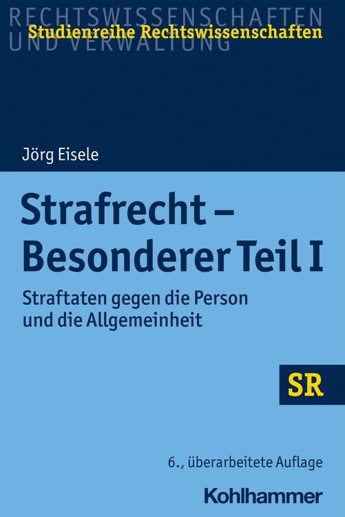 Produktbild: Strafrecht - Besonderer Teil I