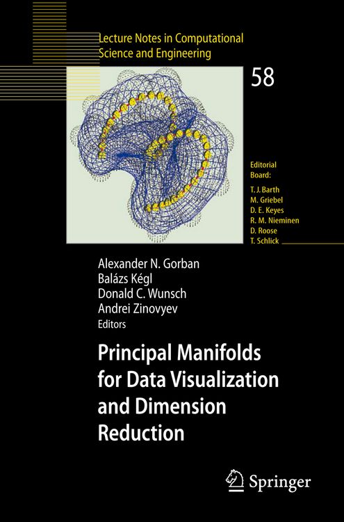 Produktbild: Principal Manifolds for Data Visualization and Dimension Reduction