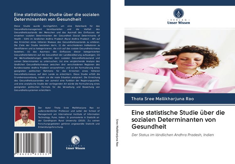 Produktbild: Eine statistische Studie &uuml;ber die sozialen Determinanten von Gesundheit