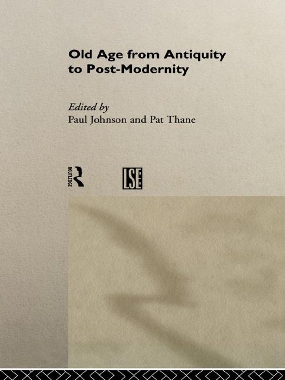 Produktbild: Old Age from Antiquity to Post-Modernity