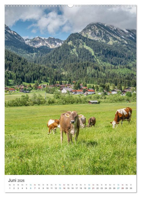 Produktbild: Sommerzauber in den Alpen (Wandkalender 2026 DIN A2 hoch), CALVENDO Monatskalender