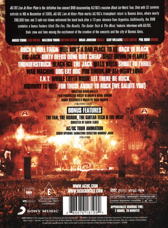 Produktbild: AC/DC - Live at the River Plate