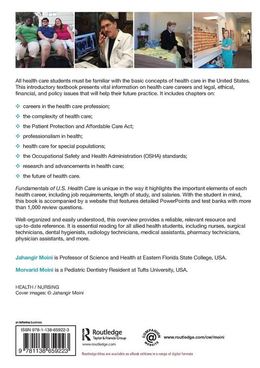 Produktbild: Fundamentals of U.S. Health Care