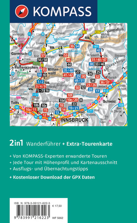 Produktbild: KOMPASS Wanderf&uuml;hrer Naturpark Karwendel, 60 Touren