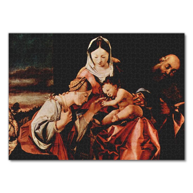 Produktbild: Lais Puzzle Lorenzo Lotto - Mystische Hochzeit der Hl. Katharina von Siena 1000 Teile