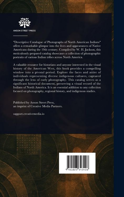 Produktbild: Descriptive Catalogue of Photographs of North American Indians