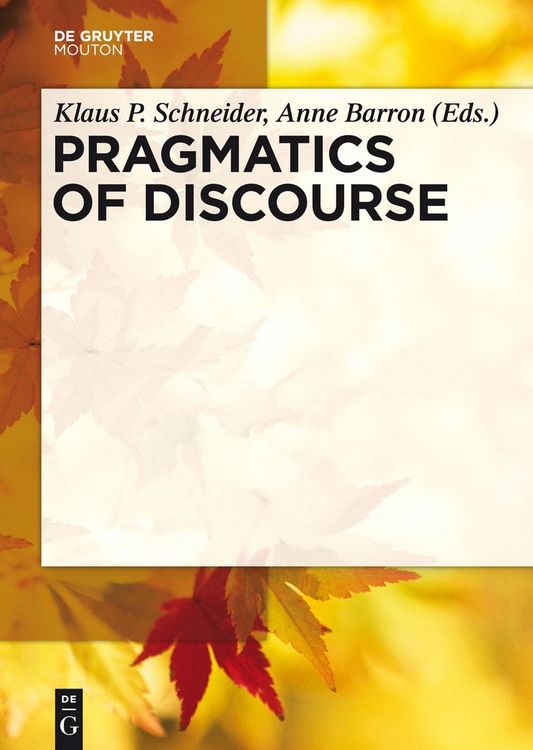 Produktbild: Pragmatics of Discourse