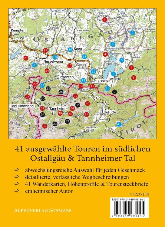 Produktbild: Leichte Wanderungen Ostallg&auml;u und Tannheimer Tal