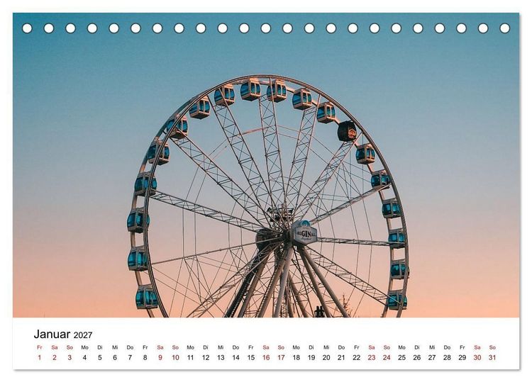 Produktbild: Finnland - Eine bezaubernde Reise in den Norden. (Tischkalender 2027 DIN A5 quer), CALVENDO Monatskalender