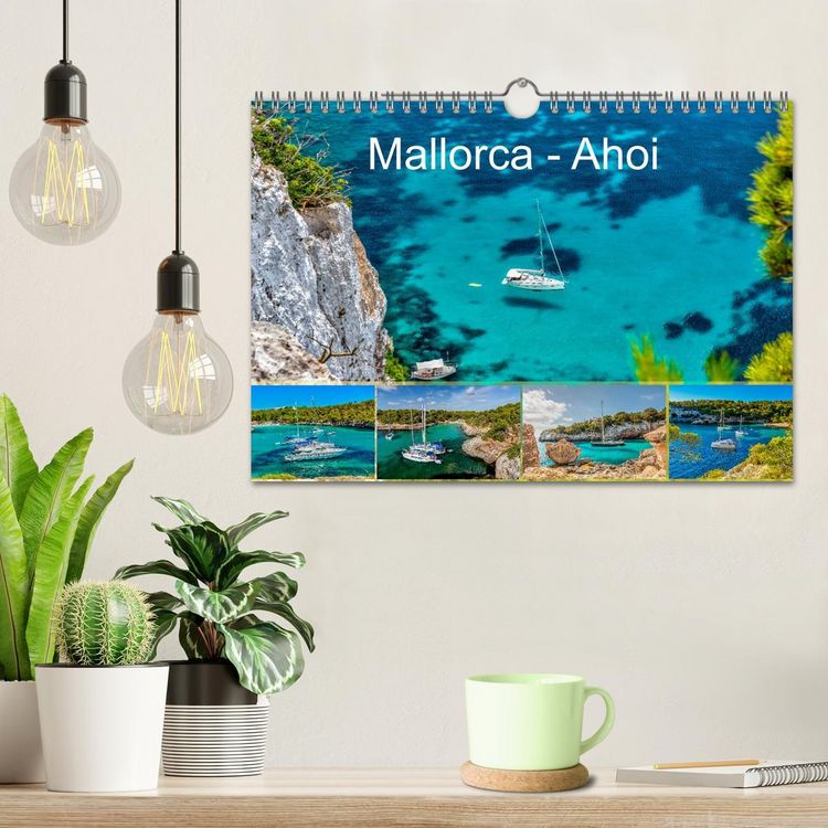 Produktbild: Mallorca - Ahoi (Wandkalender 2026 DIN A4 quer), CALVENDO Monatskalender