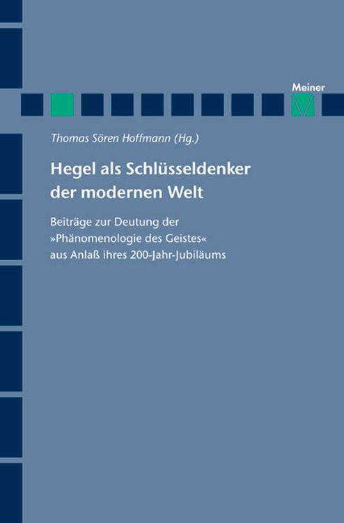 Produktbild: Hegel als Schl&uuml;sseldenker der modernen Welt