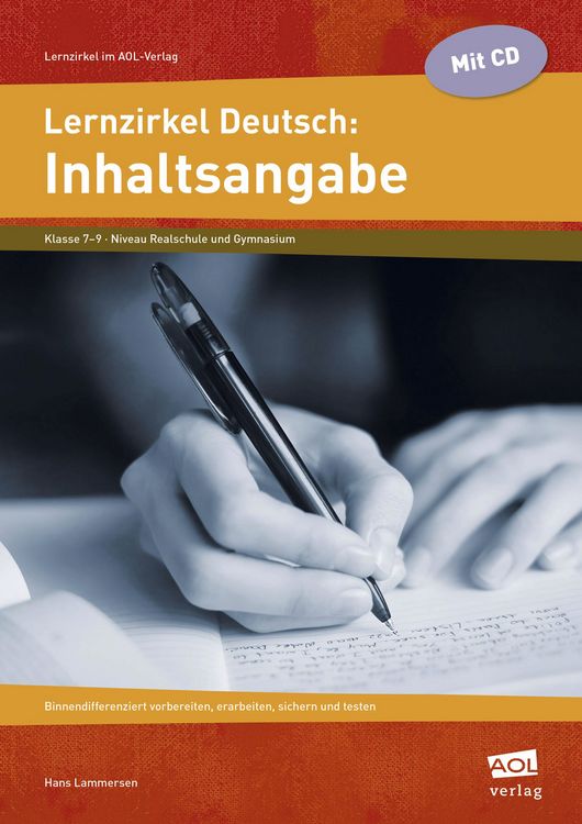 Produktbild: Lernzirkel Deutsch: Inhaltsangabe