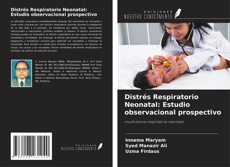 Produktbild: Distr&eacute;s Respiratorio Neonatal: Estudio observacional prospectivo