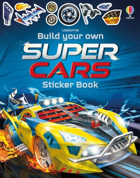 Produktbild: Build Your Own Supercars Sticker Book