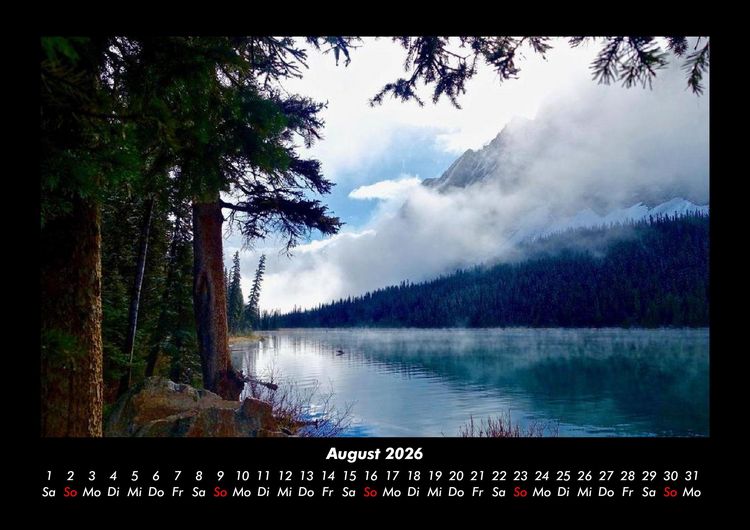 Produktbild: Landschaftskalender 2026 Fotokalender DIN A3